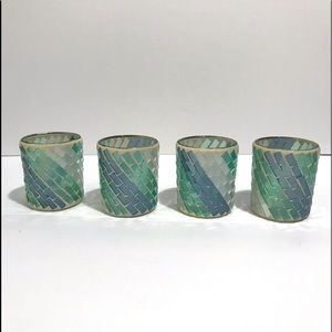*FINAL MARKDOWN* T-light/Votive Holders Set/4